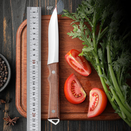 Kitchen Knife Boning-Knife Cooking Chef Knives Handmade Forged-Knife Meat Cleaver Stainless Steel Butcher-Knife With Sheath